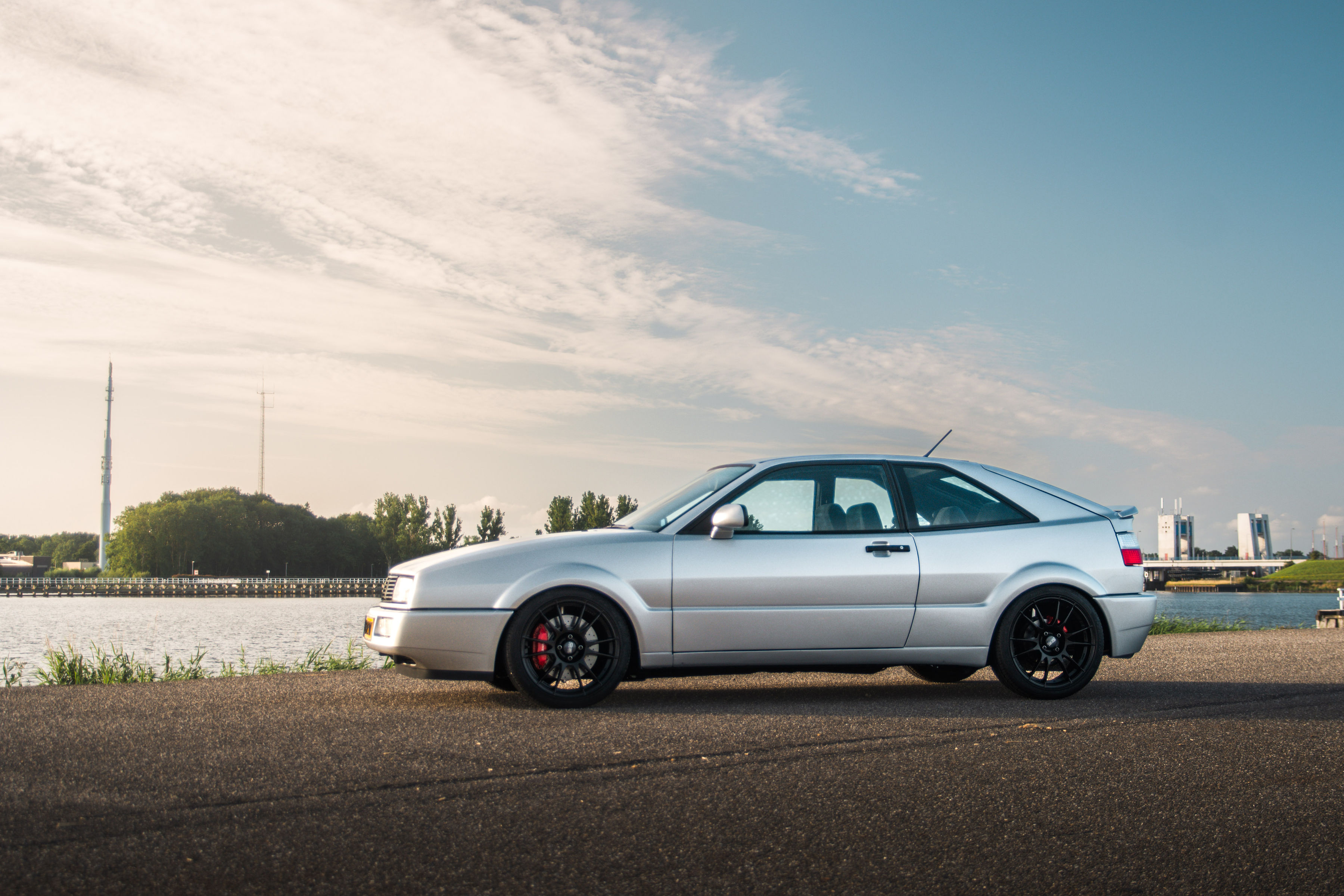 VW Corrado side profile