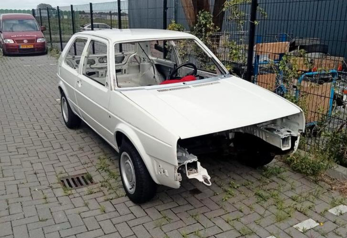 Golf Mk2 shell bare