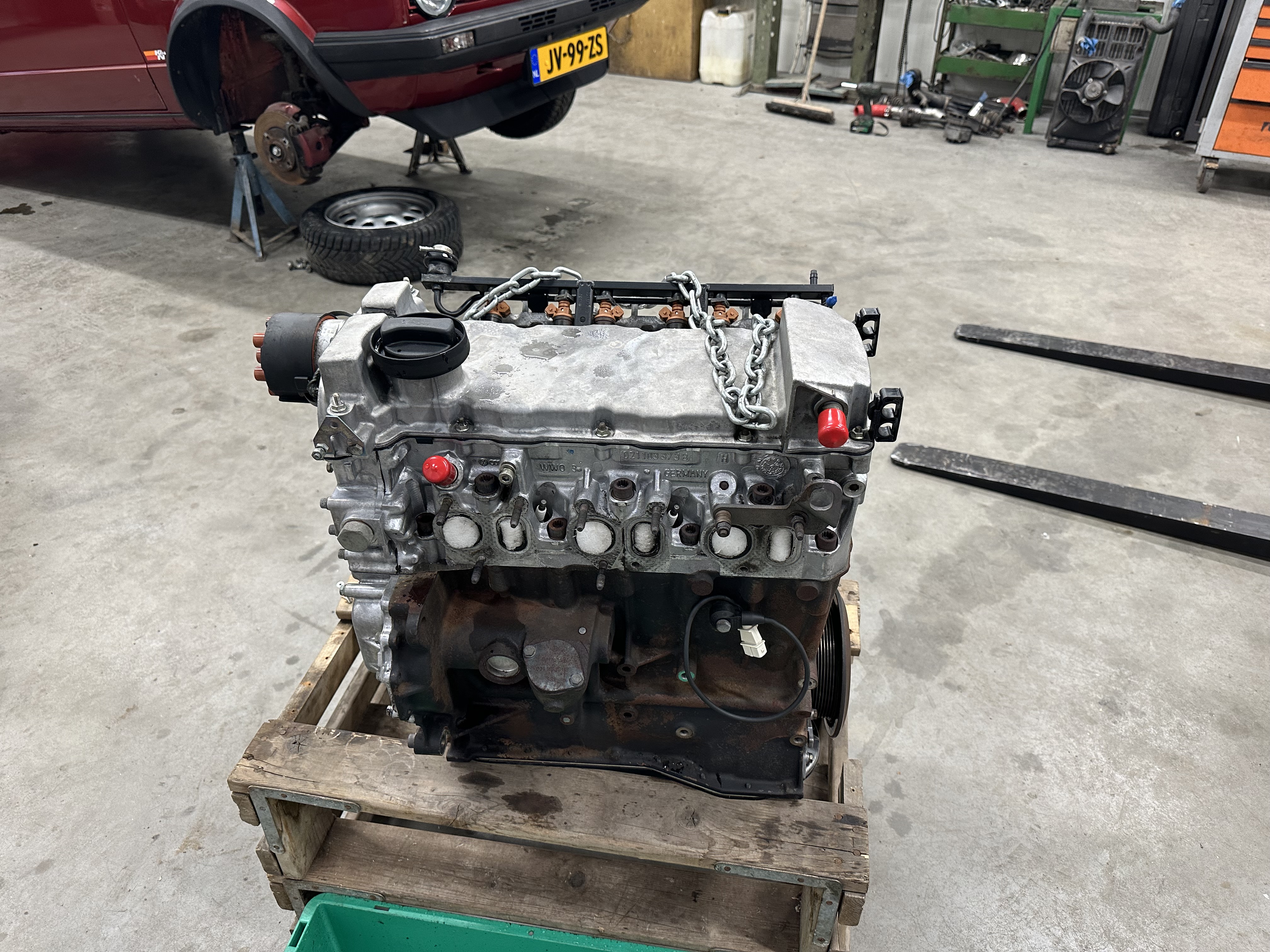 VR6 engine block