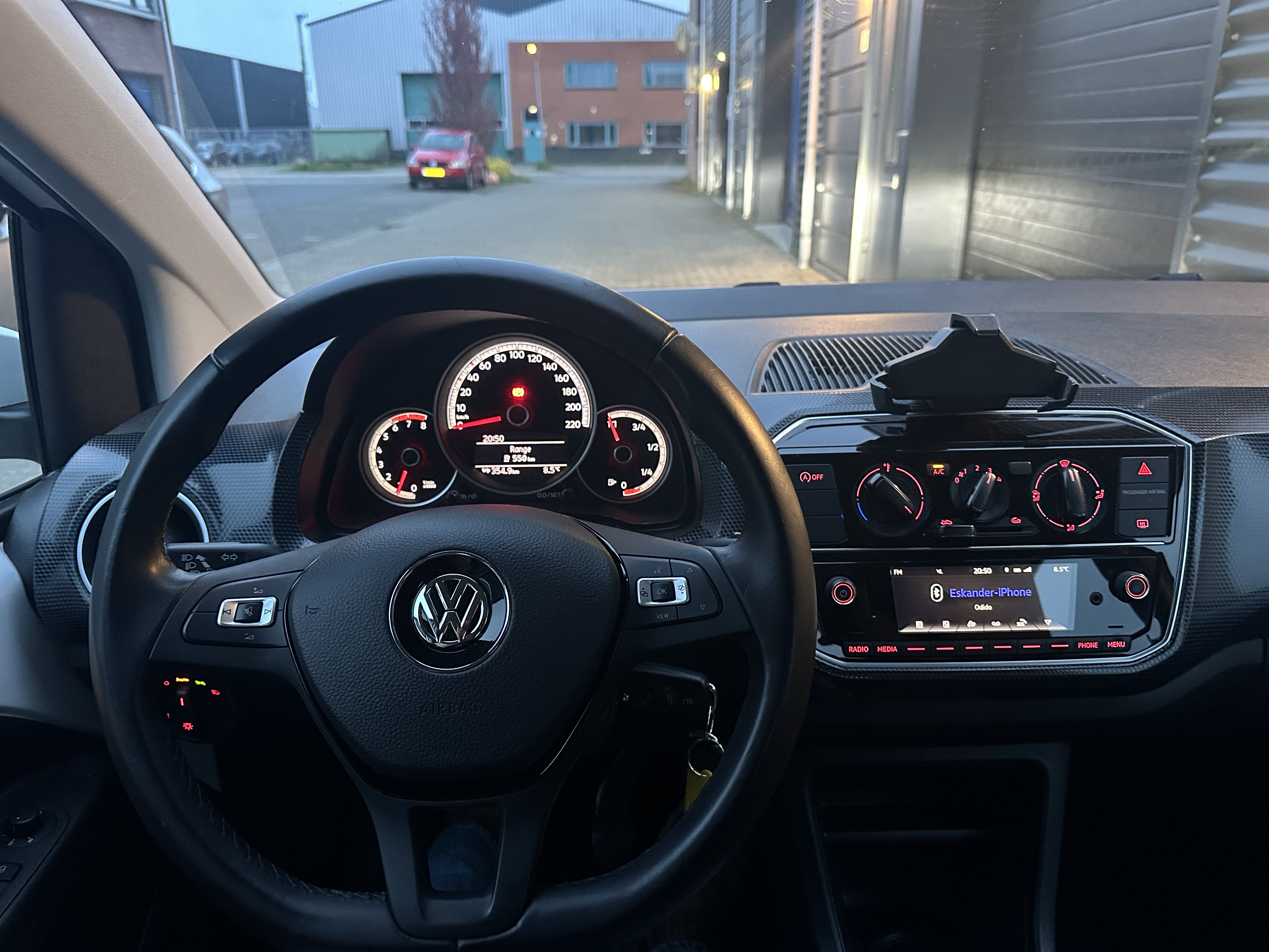 Up! interior dashboard