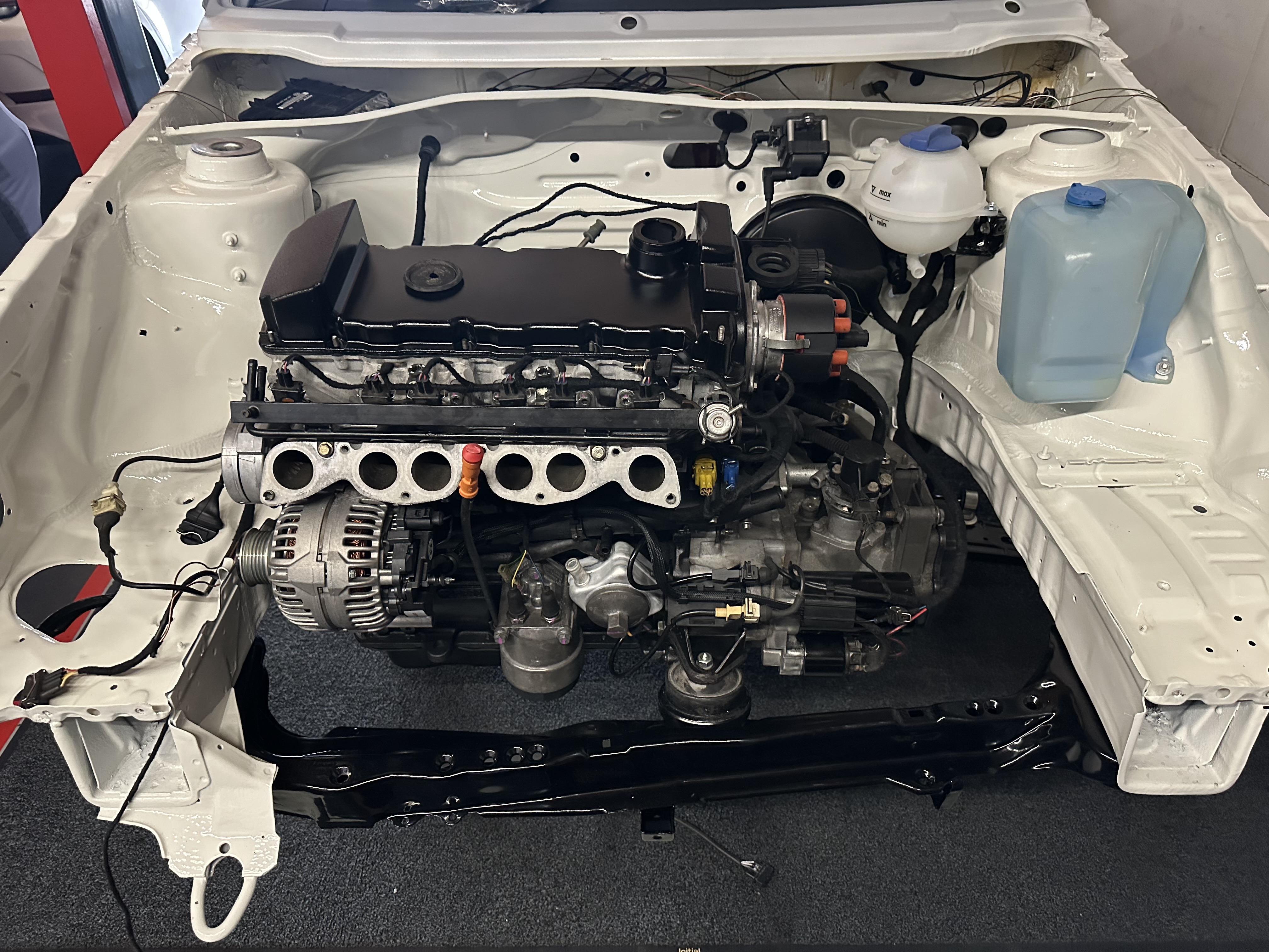 Engine bay rebuild complete